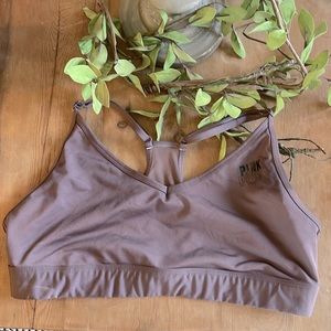 Victoria Secret Pink Sport Bra in Mocha. XL